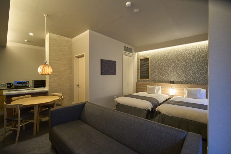 Family Room with Kitchen